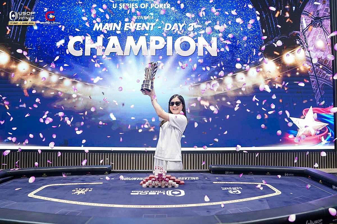 USOP Vietnam Ha Long Bay Main Event Champion Thi Minh Hong Pham Becomes First-Ever Female Champion